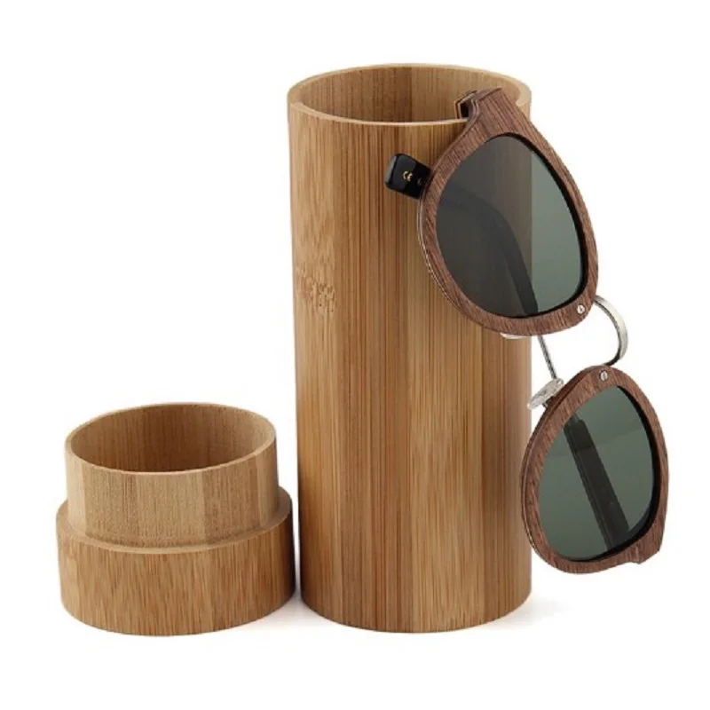 Футляр для солнцезащитных очков ручной работы мужчин и женщин Бамбуковая