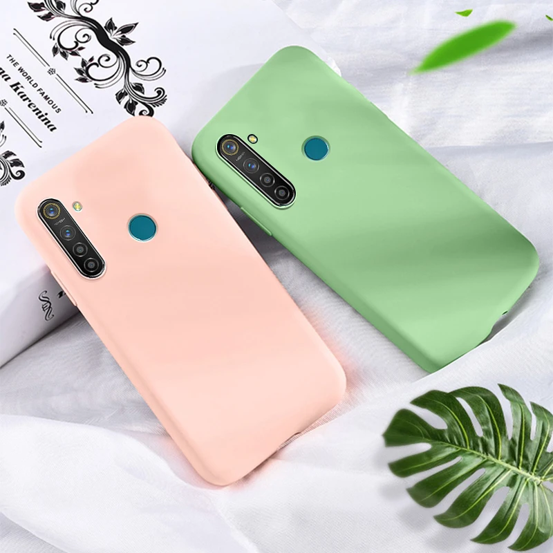 Rezzol для OPPO Realme 5 3 Pro Q X K3 жидкий силиконовый чехол мягкий защитный на заднюю панель