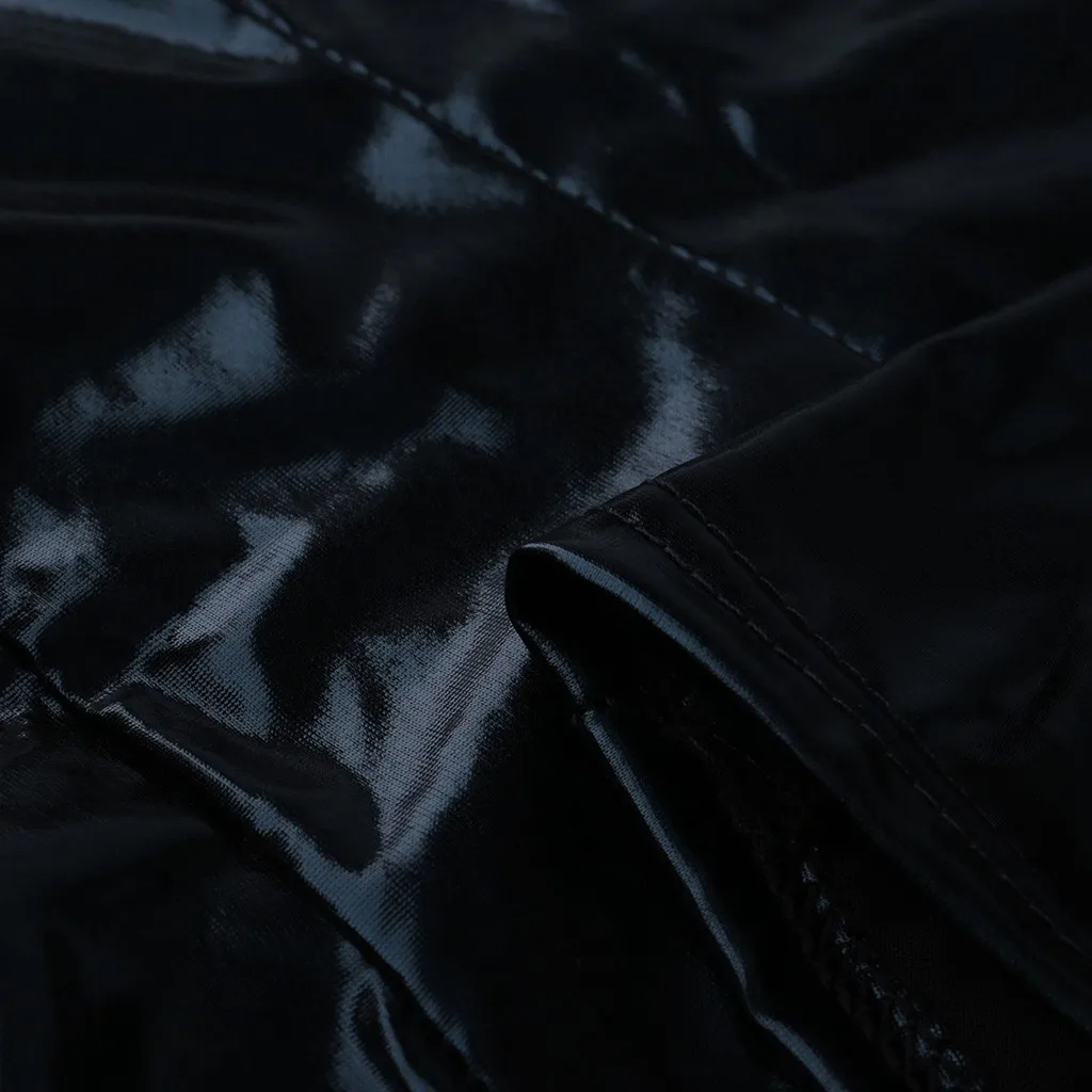 Сексуальное женское нижнее белье эротическое платье из искусственной кожи