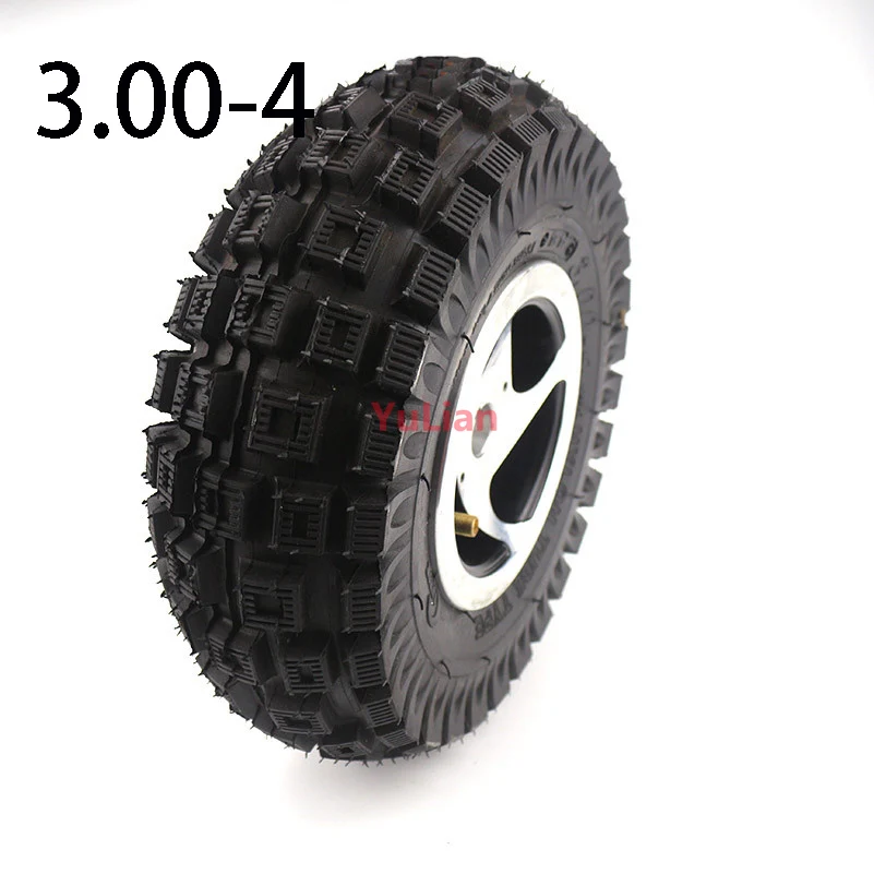Высококачественная шина 3 00-4 внутренняя труба и наружная для Knobby Scooter Go Kart