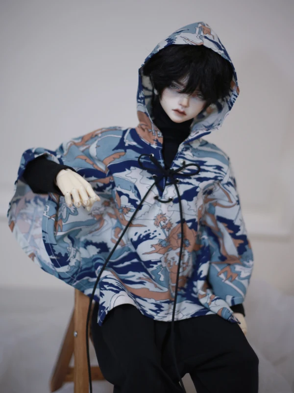 Одежда для куклы BJD подходит 1/3 1/4 размер дяди Пляжный отпуск v-образный вырез