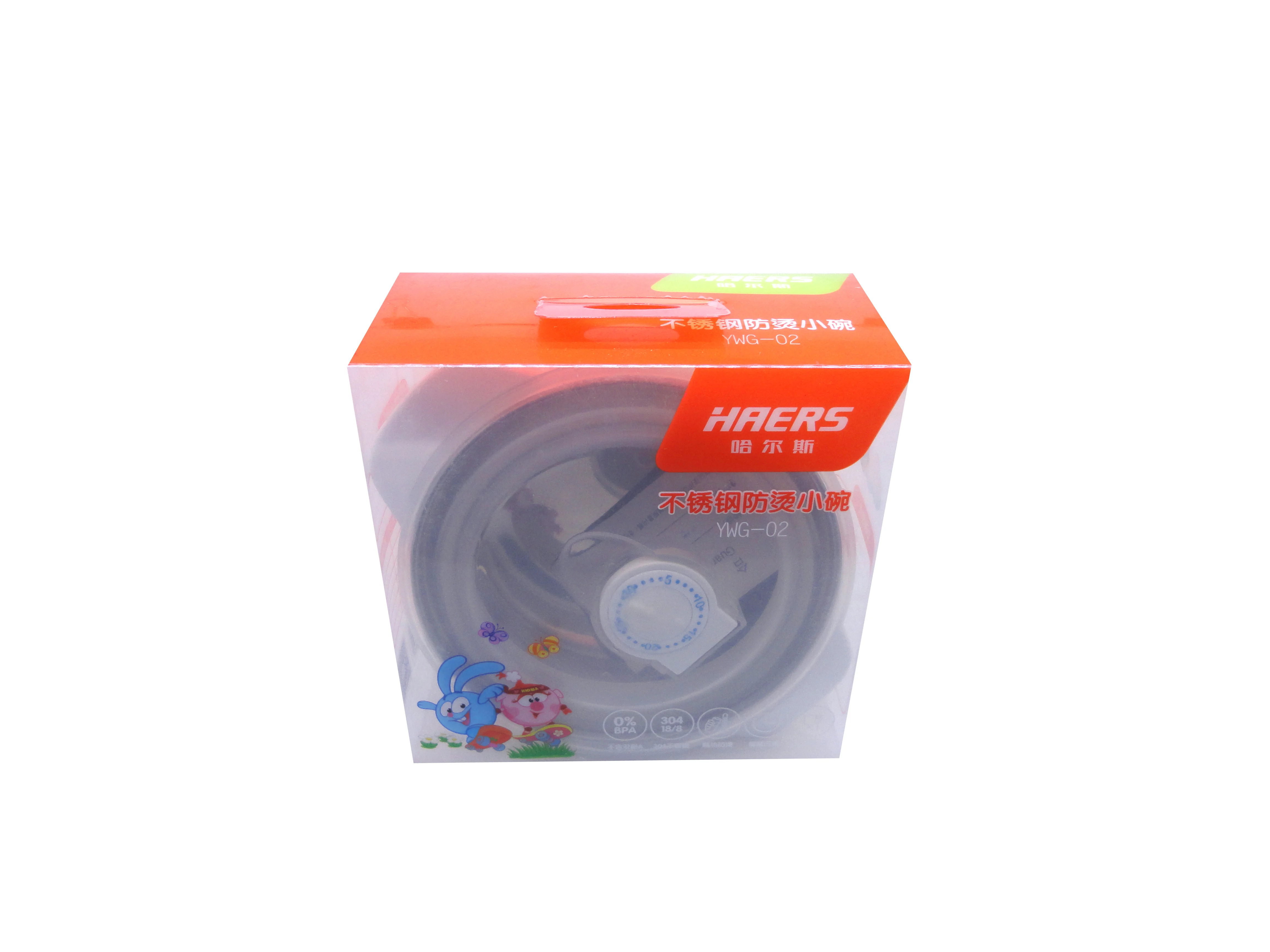 

Heres 1PC Baby Bowl Tableware Learning Cartoon with Cover Baby Stainless Steel Heat Resistant Insulation Bowl Complementary Food