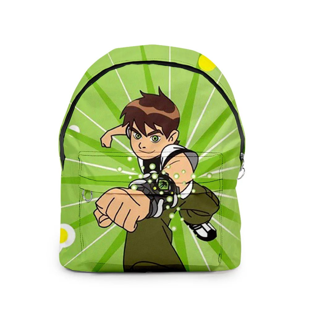 40 см детский школьный рюкзак Ben 10 с мультяшным рисунком для мальчиков