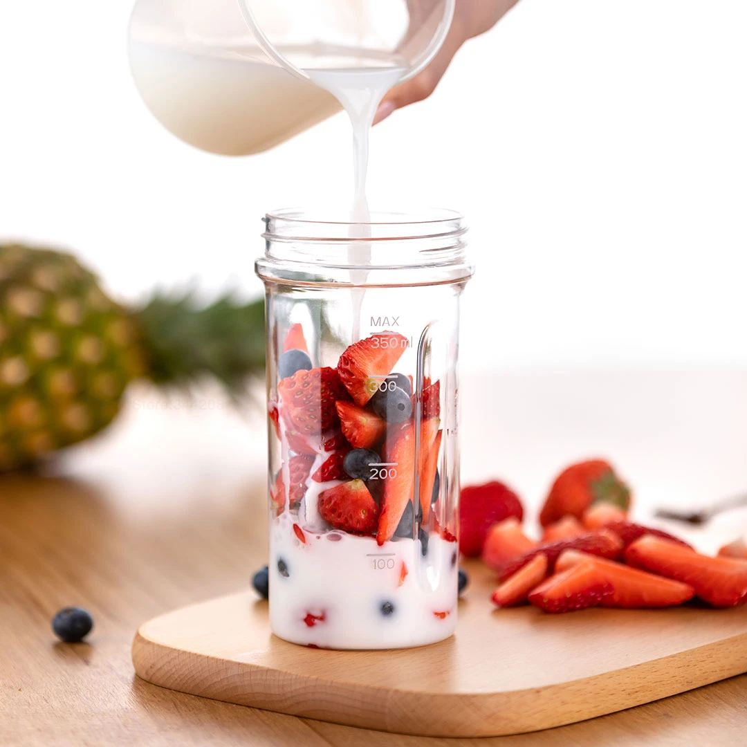 Pinlo Blender Electric Kitchen Juicer Mixer Portable food processor charging using quick juicing cut off power Fruit Cup | Бытовая
