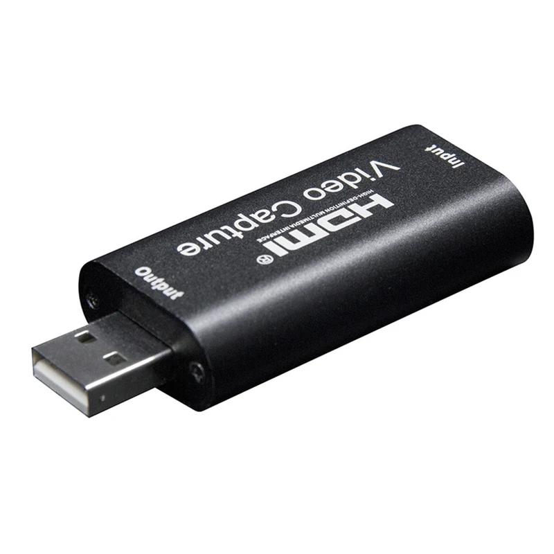 Плата видеозахвата Аудио и видеосъемки 1080P USB2.0 HDMI к USB рекордер для записи игровых