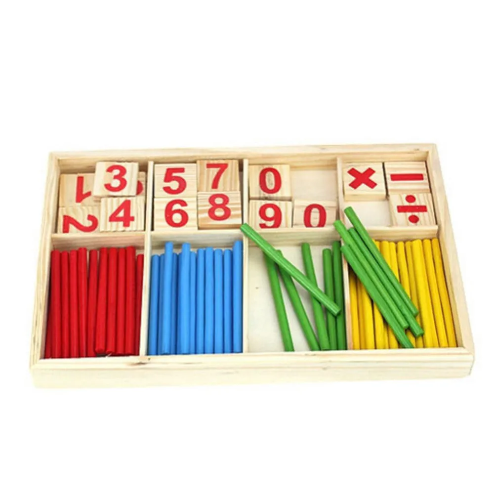 New Arrival Kids toys for children Wooden Numbers Mathematics Early Learning Counting Educational Toy funny gifts juguetes#L30 | Игрушки и