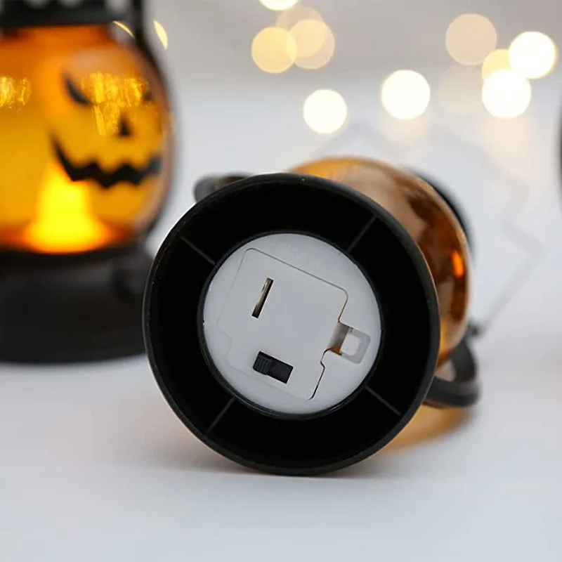 LED Halloween Pumpkin Lantern Decor Props Creative Holiday Bar Party Light Oil Lamp | Дом и сад