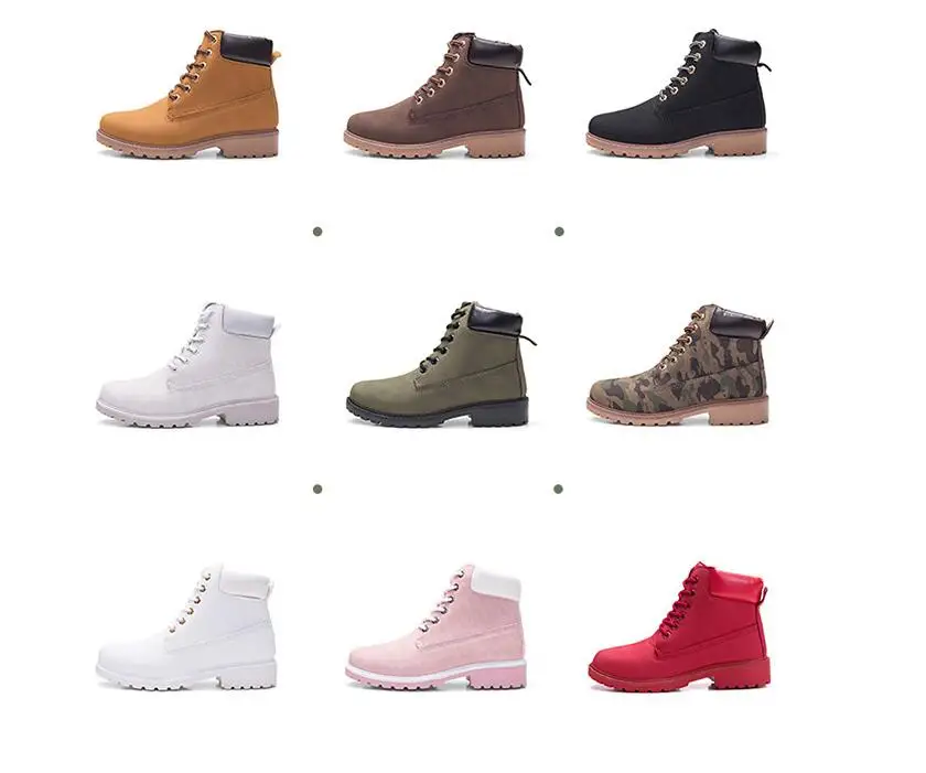 Зимние ботинки Женская обувь Теплые плюшевые кроссовки на меху Женские зимние