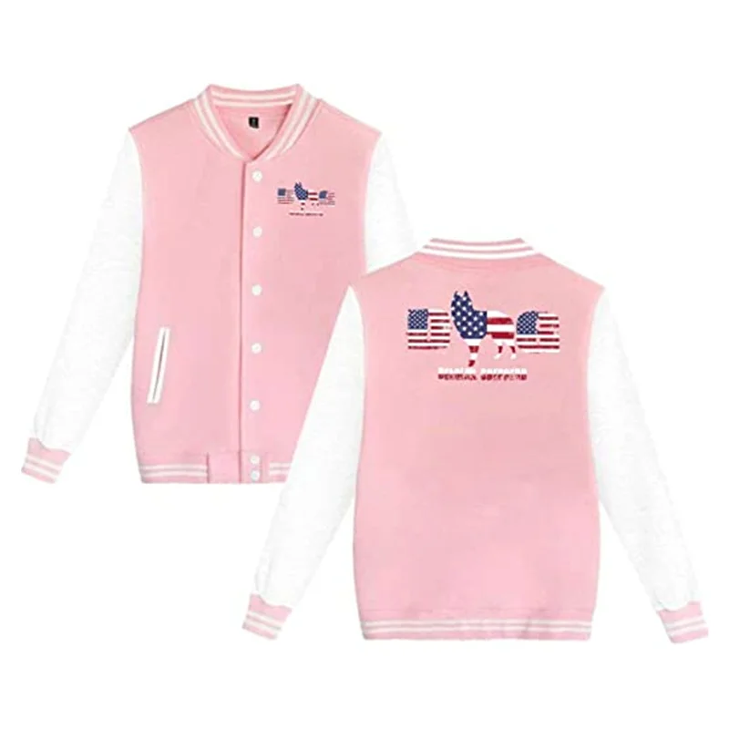 

Unisex Baseball Uniform Jacket Hoodie Sweater Sport Coat Sweatshirt