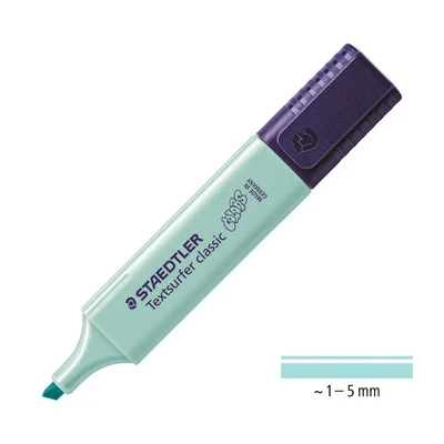 505 bohe green 1 шт. STAEDTLER маркер косой маркер ручка дети граффити пуля журнал маркер ручка для заметок канцелярские принадлежности для студентов - Цвет: 505 bohe green