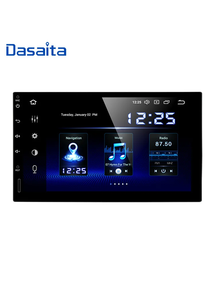 

Dasaita 7" for Toyota VW Honda 2din Universal Nissan Android 10.0 Car GPS DSP Radio Stereo Octa Core 4GB GPS 32GB IPS Multimedia