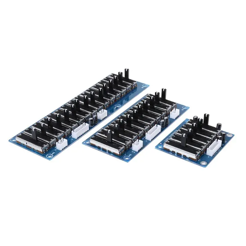 

EQ Equalizer Board Stereo Dual Channel Adjustable Tone Boards Preamp Front Panel For Amplifier