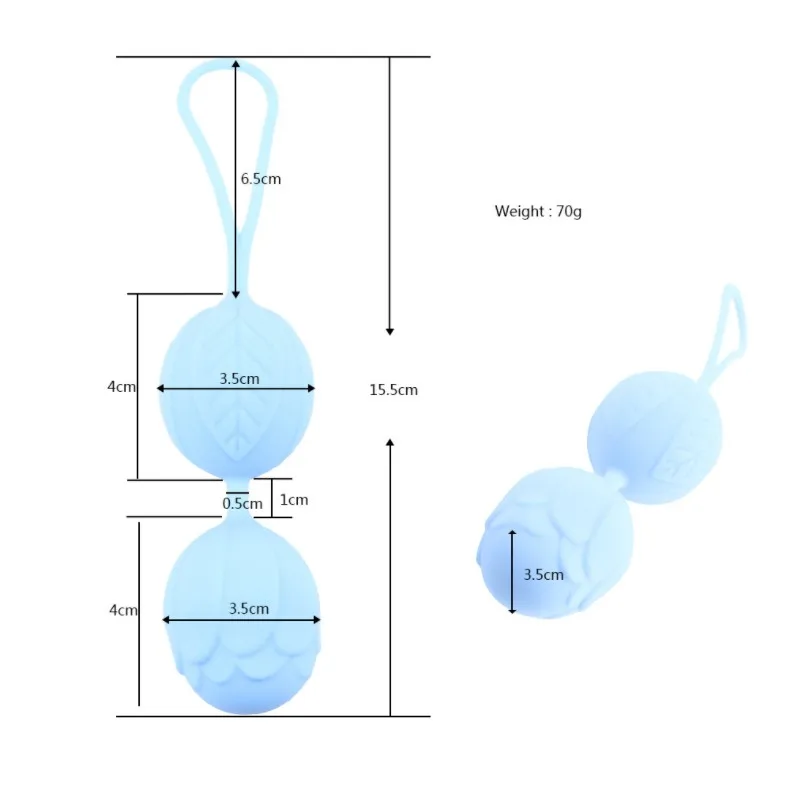 Шарики для мышц Кегеля силиконовые шарики укрепления вагинальные Geisha balls