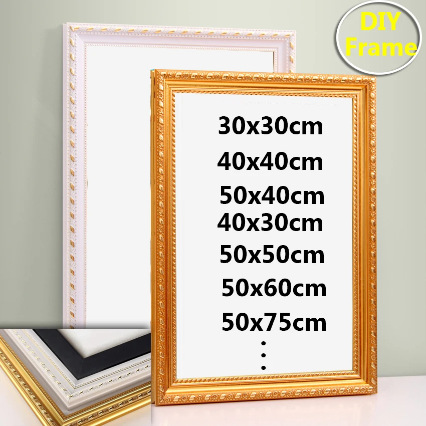 DIY Фото Рамки картина по номерам Внешняя рамка 30x40 см Комбинации уникальный подарок стены искусства живопись домашний декор