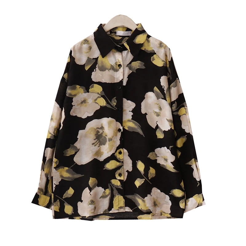 Blusas mujer de moda 2020 размера плюс винтажная рубашка для женщин осенняя хиппи шикарная