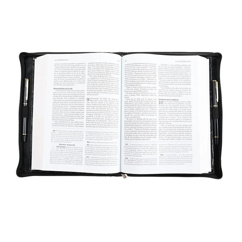 Рекламный тисненый черный чехол из искусственной кожи с надписью Sublimation Bible