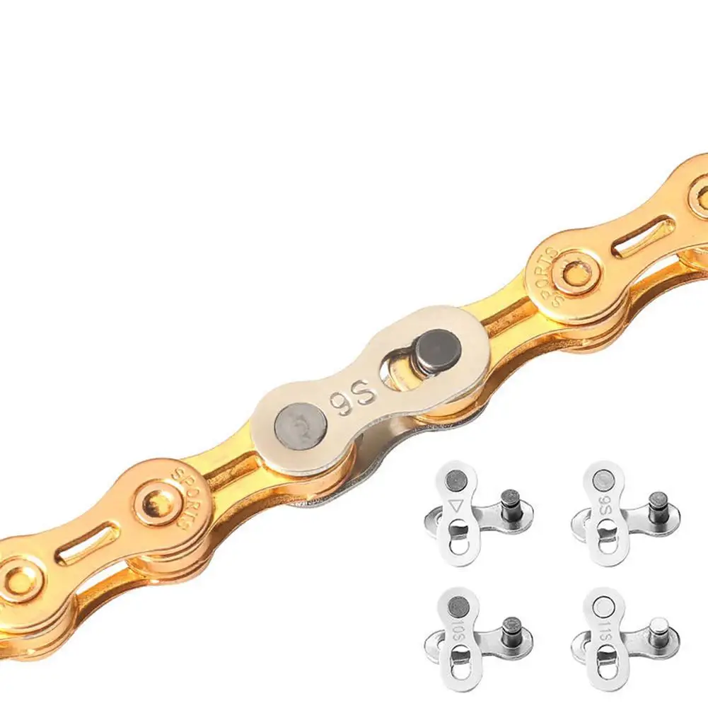 GloryStar 1 пара Велосипедная Цепь волшебная Пряжка соединитель горный для