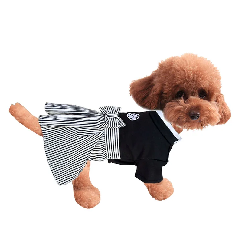 New Kimono Style Popular Pet Dog Dress Cute Dog Clothing Puppy Pretty Dress For Small Medium Dogs