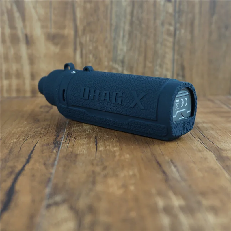 Защитный силиконовый чехол для Voopoo Drag X 80w pod mod kit текстурный вейпа резиновый рукав