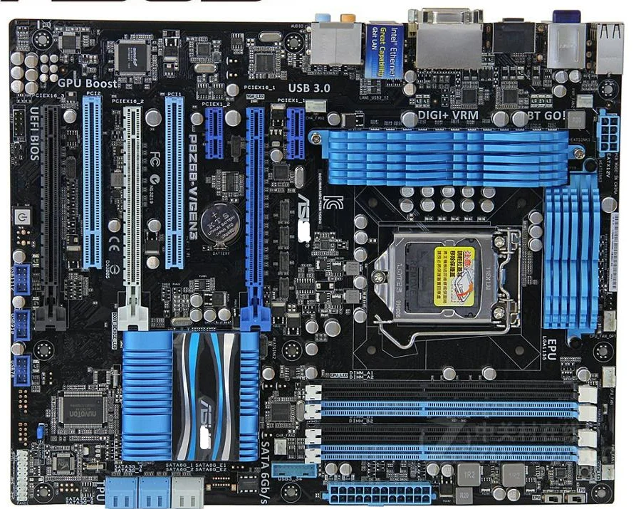    LGA 1155 i3 i5 i7 DDR3 32  SATA3 USB2.0 USB3.0 Z68