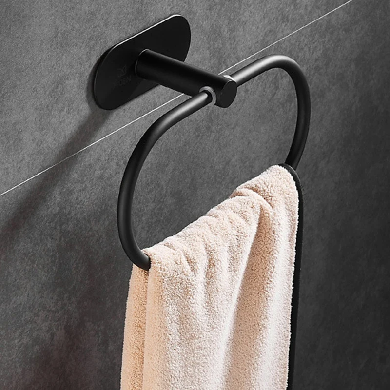 

Bathroom Hardware Accessories Set 3-Piece Set Includes Towel Ring and Toilet Paper Holder Bathroom Hand Towel Holder