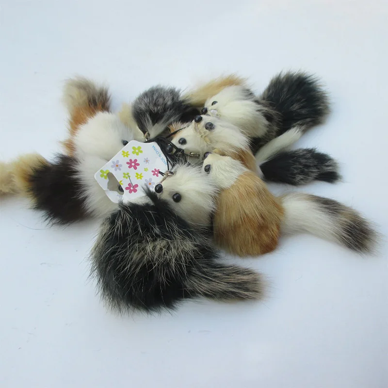 1 шт. милые плюшевые игрушки с мышкой Маленькая подвеска брелок для ключей