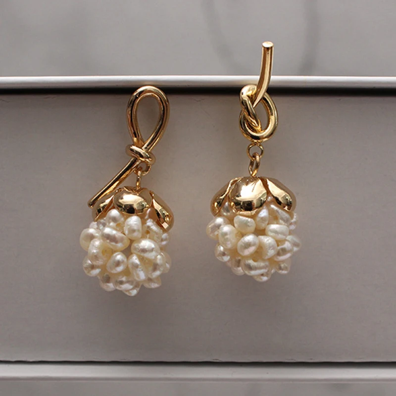 Новое поступление 3 вида стилей модные висячие серьги золотой цвет цветочный