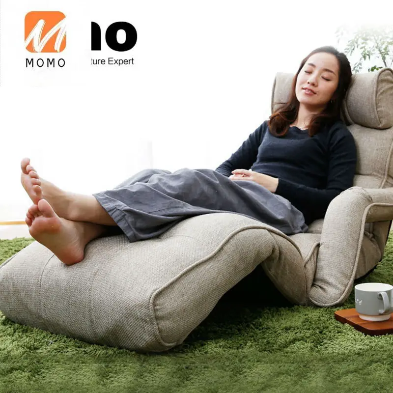 

MJ1 Modern Folding Single Chair Sofa Bed European Style Lazy Sofa for Living Room Furniture Recliner floor Sofa Chair Factory