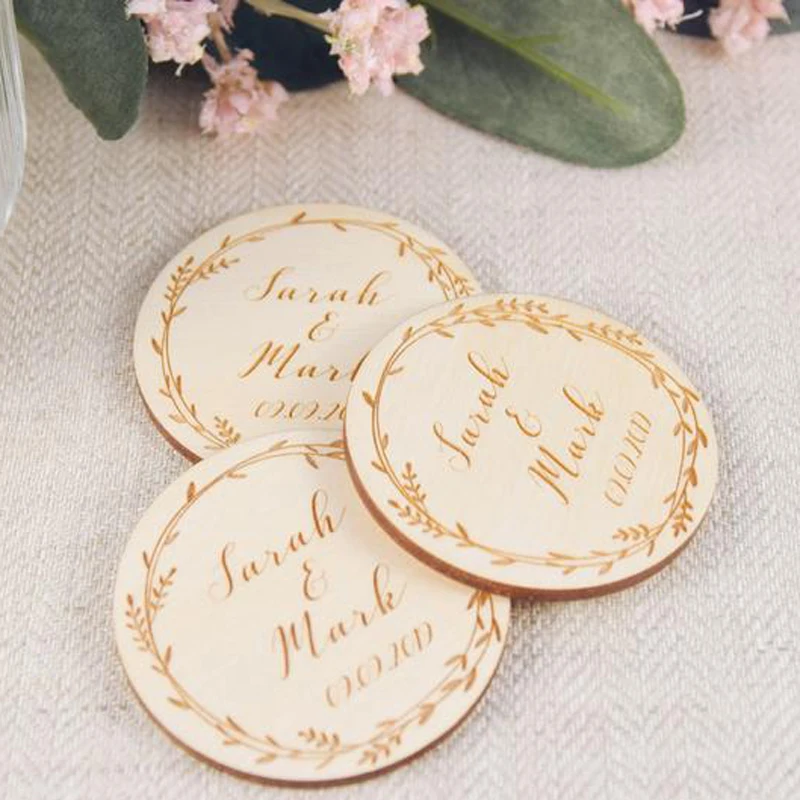 Специальный магнит для сохранения даты уникальное свадебное приглашение из