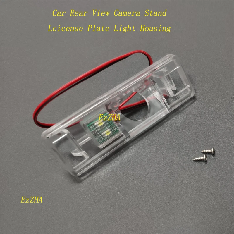 

EzZHA Car Rear View Camera Bracket License Plate Lights for Nissan Sunny Armada Juke Patrol X-Trail Qashqai Pathfinder Note