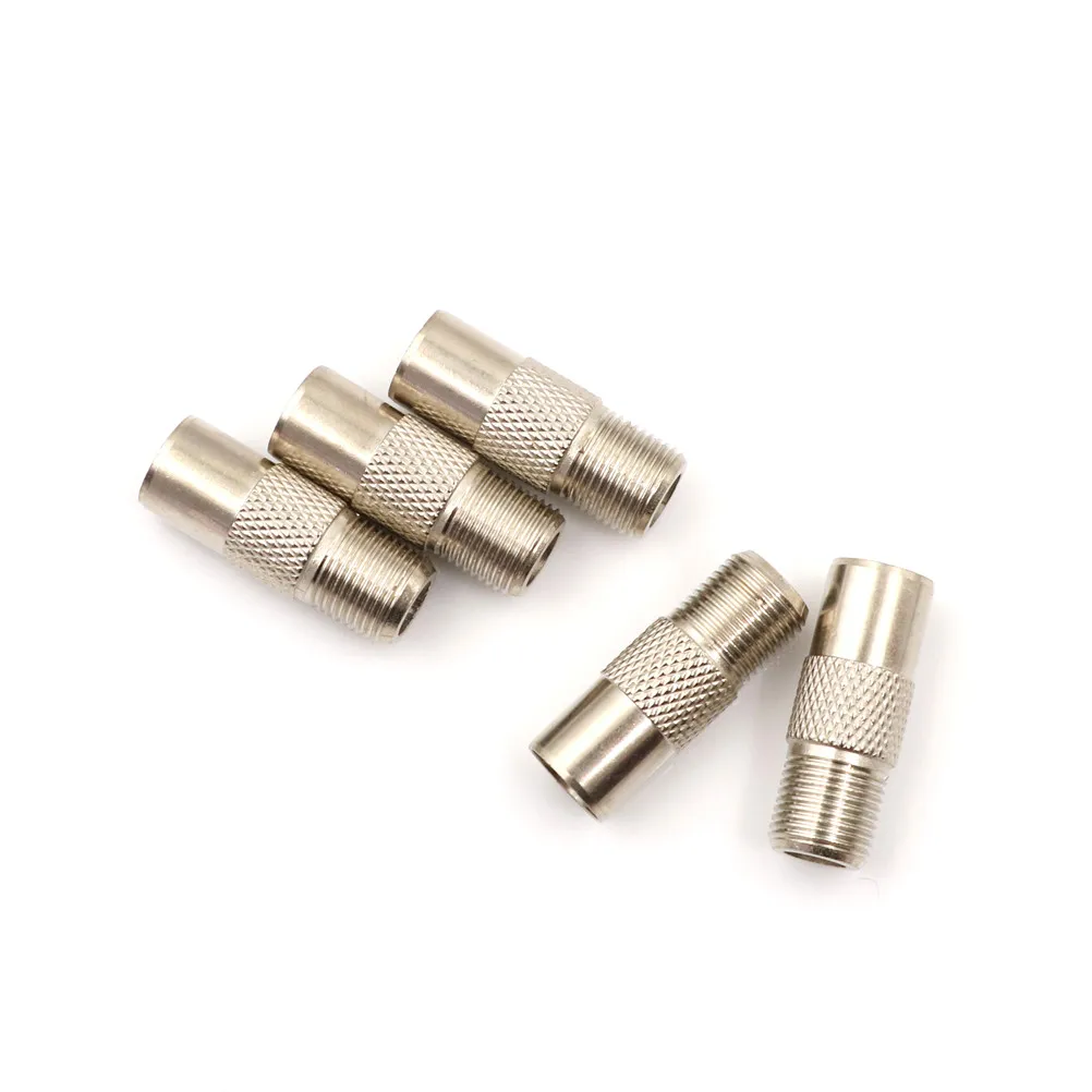

5Pcs F Type Female Jack To TV PAL Female Jack RF Coaxial Adapter Connector 26mm