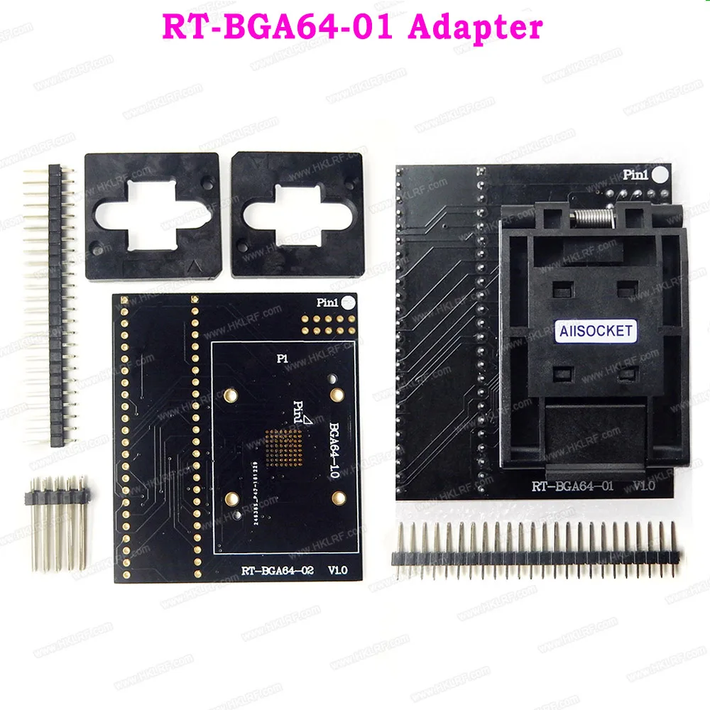 BGA169 BGA64 BGA63 BGA48 RT-QFP64-01Adapter розетки для RT809H USB Универсальный программатор гнездо