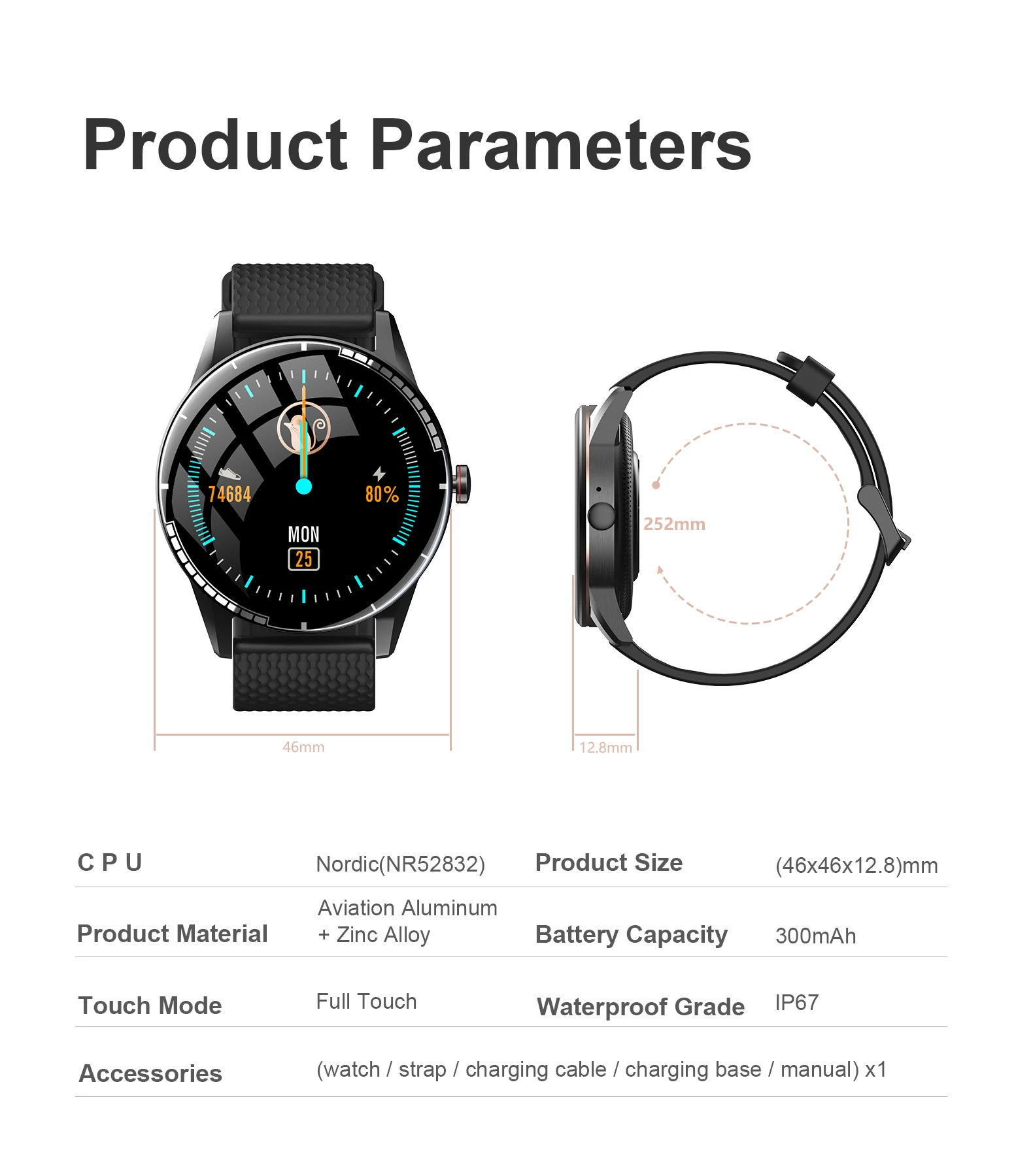 de fitness esporte pulseira smartwatch para xiaomi ios