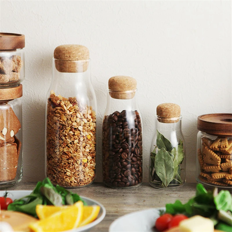 Термостойкая Герметичная Бутылка кофейных зерен и чая герметичные банки круглая