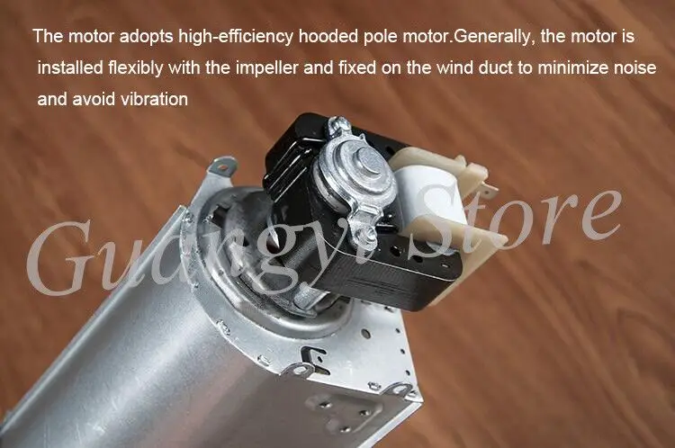 Поперечный вентилятор 220 В поперечный осевой шкафчик лифта радиатор