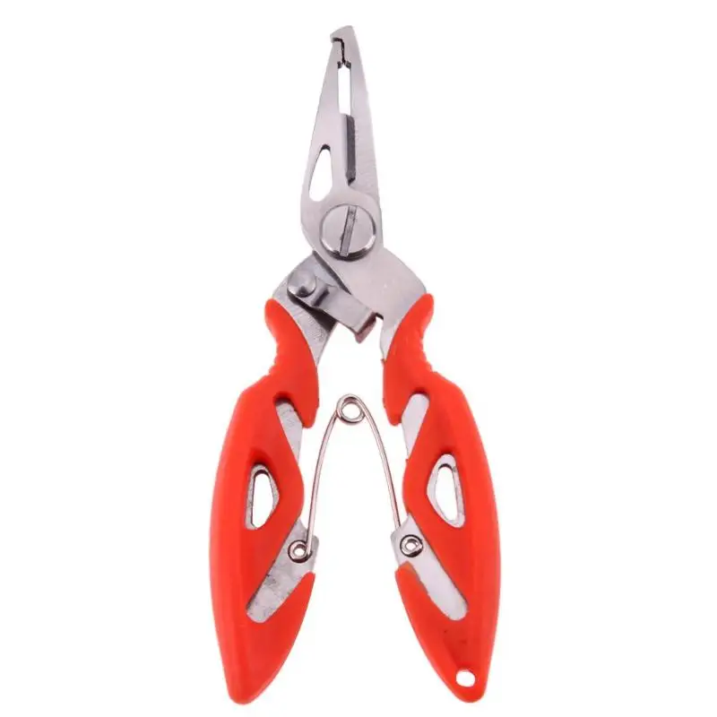 

Outdoor Stainless Steel Fishing Pliers Scissors Line Cutter Remove Hooks Cutting Fish Line Clip Line Tackle Fishing Tools New