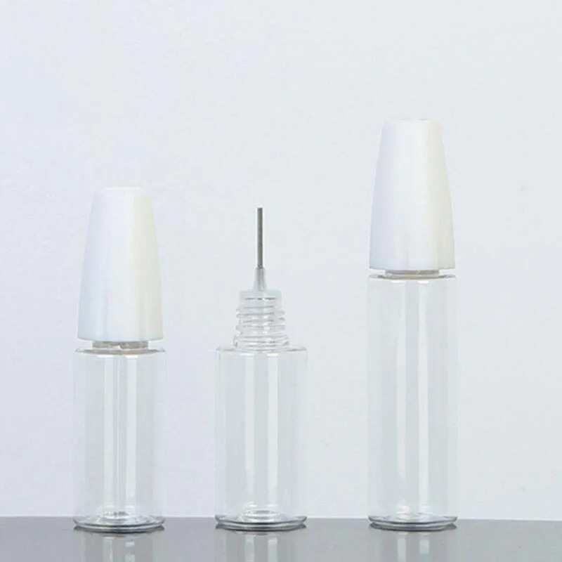 Прозрачный флакон капельница пустые пластиковые для электронных соков 5 шт. 10