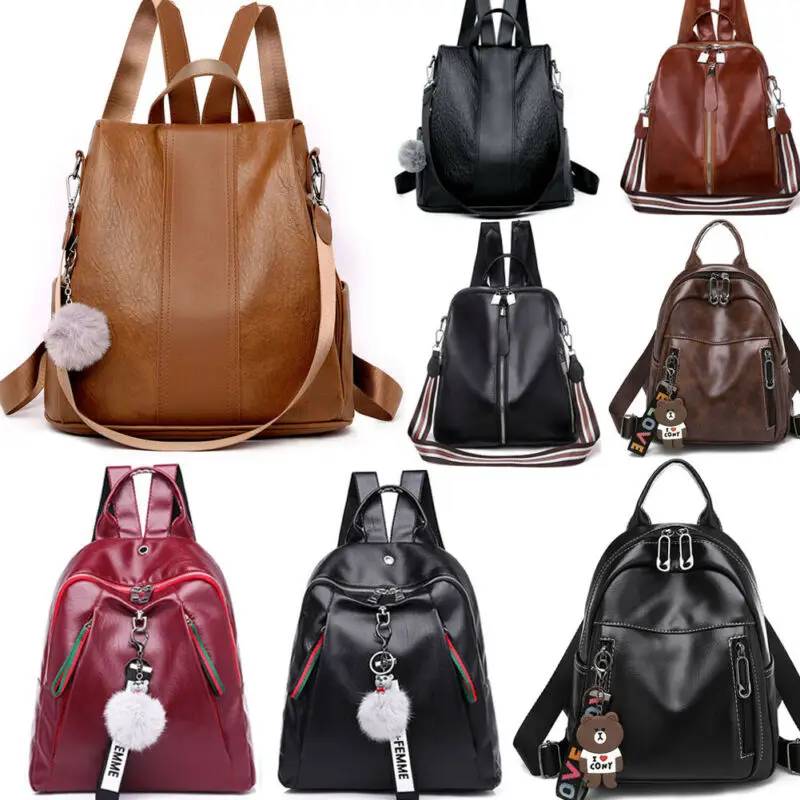 Новый рюкзак из искусственной кожи для девочек повседневный Модный