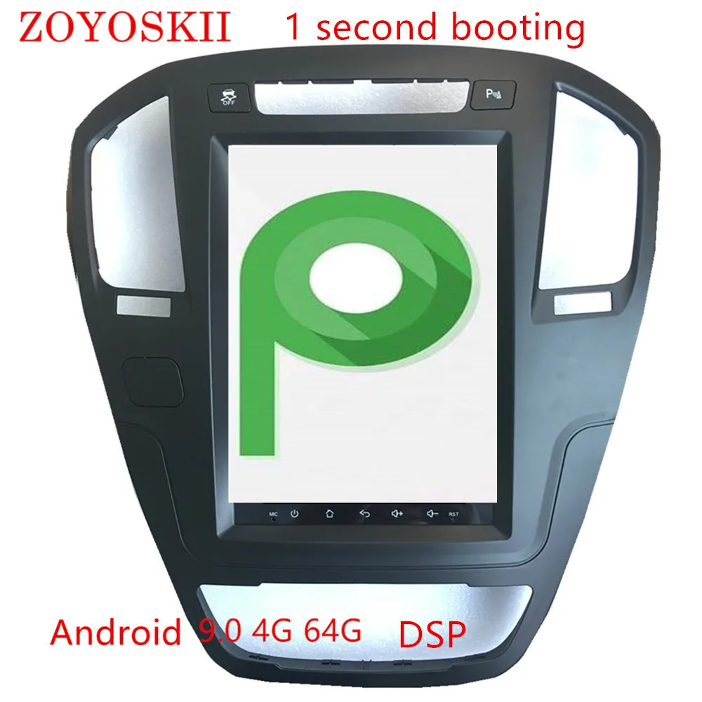 ZOYOSKII Android 9,0 8,1 10,4 дюймов Автомобильный gps мультимедийный радио bluetooth навигационный плеер для Opel insignia 2009-2013
