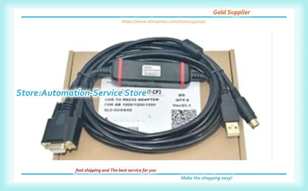 Новый Магнитный микрологикс 1000 1200 1500 программируемый кабель PLC 1761-CBL-PM02 10 футов |