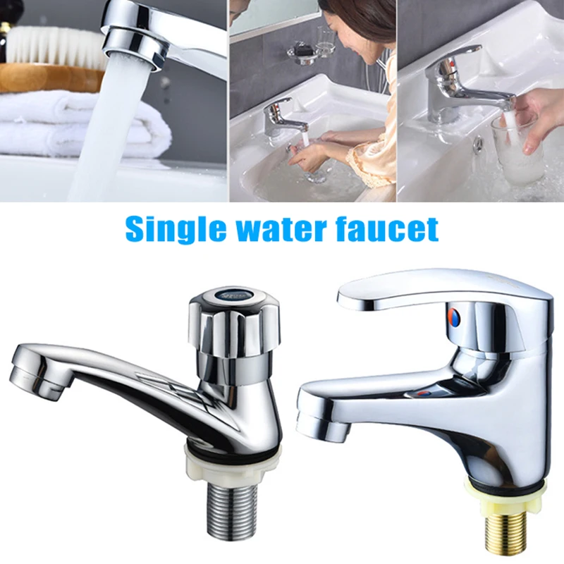 

Faucet Tap Modern Design Smooth Elegant Durable for Home Kitchen Bathroom Sink grifos de cocina vintage