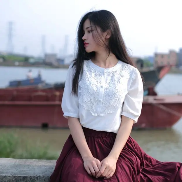 

2020 Summer Fashion Red T Shirt Women Tshirt