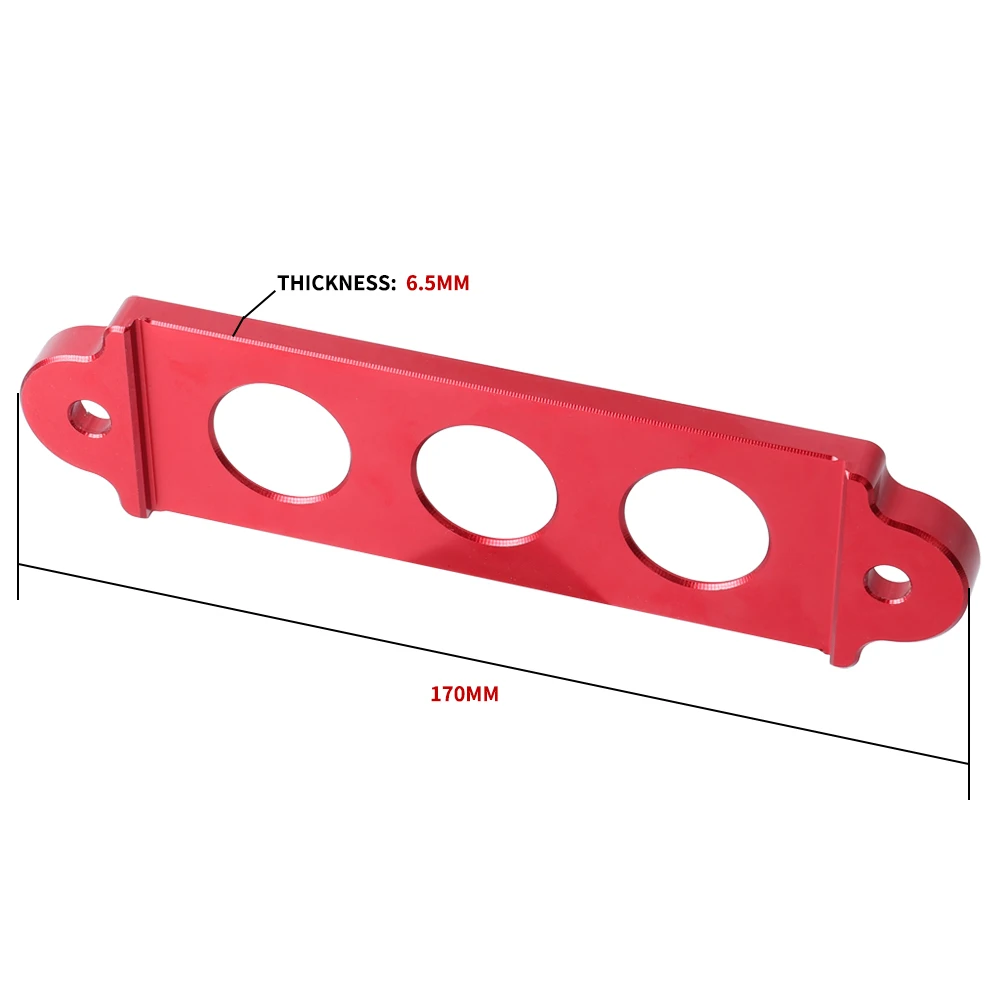 Зажим для крепления гоночного аккумулятора кронштейн с анодированным дизайном