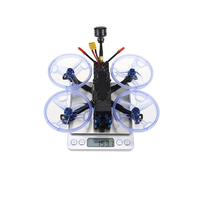 Квадрокоптер HGLRC Sector132 4K 132 мм F4 3 4S 2 5 дюйма FPV Racing Drone PNP BNF W/ Caddx Tarsier V2 комплект из
