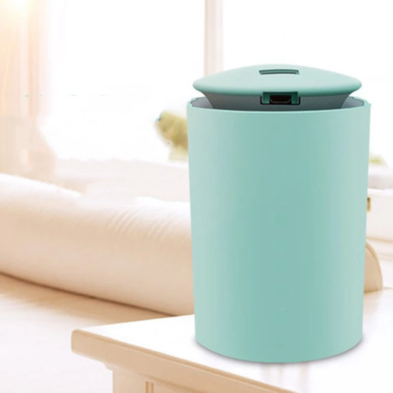 

Mini Air Humidifier for Home USB Bottle Aroma Diffuser LED Backlight for Office Mist Maker Refresher Humidification Gift Pink
