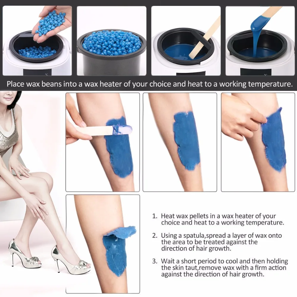 

Smart Professional Warmer Wax Heater SPA Hands Feet Epilator Depilatory Skin Care Hair Removal Tool Paraffin Wax Machine Kit