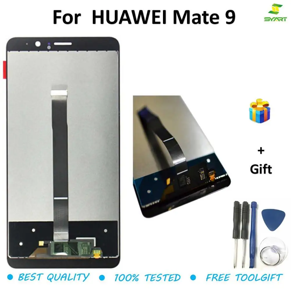 Сенсорный экран для huawei mate 9 ЖК-дисплей дигитайзер сборка для huawei mate 9 MHA-L09 MHA-L29 ЖК-дисплей без битых пикселей+ ЖК-дисплей