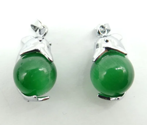 Подвески из натурального камня тигровый глаз лазурит кварц кристалл опал для