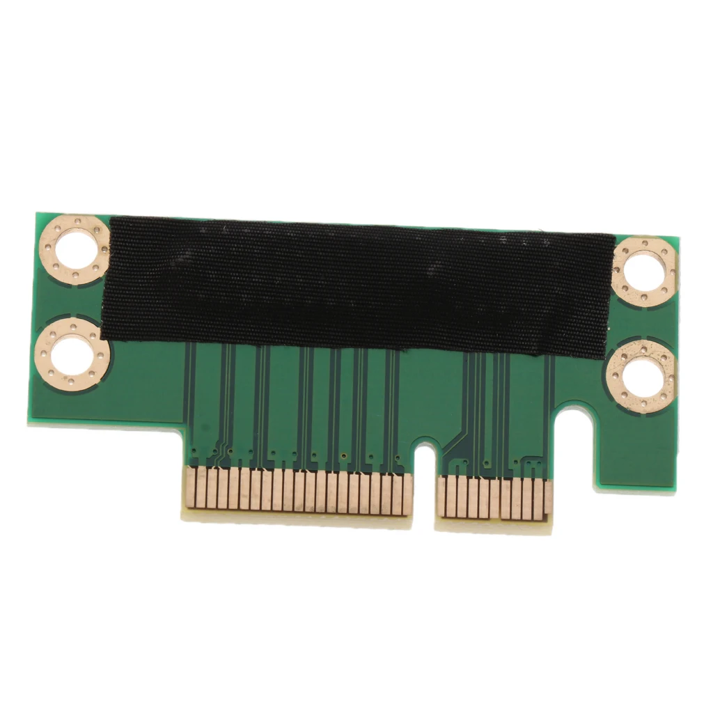 PCI-Express Riser Card PCI-E 4X видеокарта рулевого управления угол 90 градусов | Компьютеры и