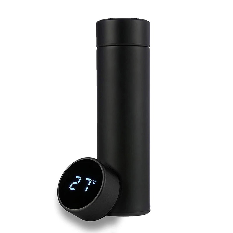 

Интеллектуальный термос из нержавеющей стали, чашка, термометр с дисплеем, вакуумные фляжки, дорожная Автомобильная кружка для супа, кофе, т...